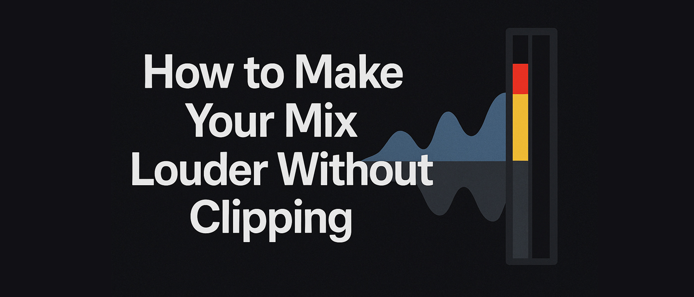 How to Make Your Mix Louder Without Clipping
